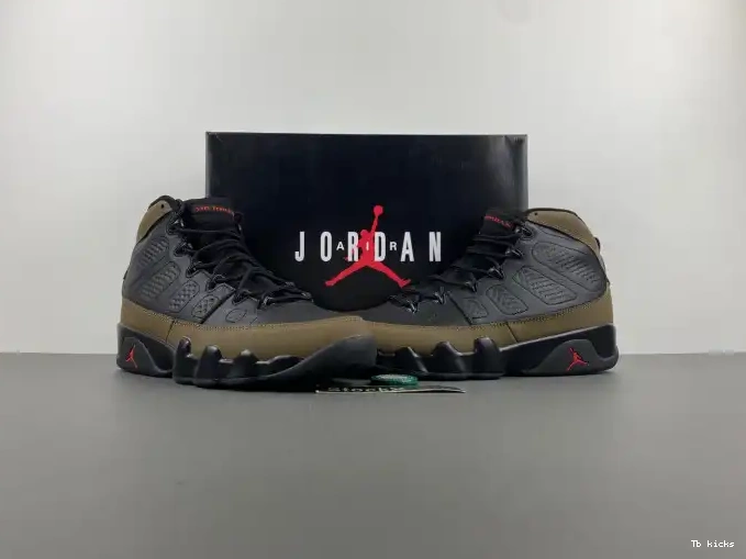 Rep TBK HV4794-030 Air 9 Jordan Olive 0617